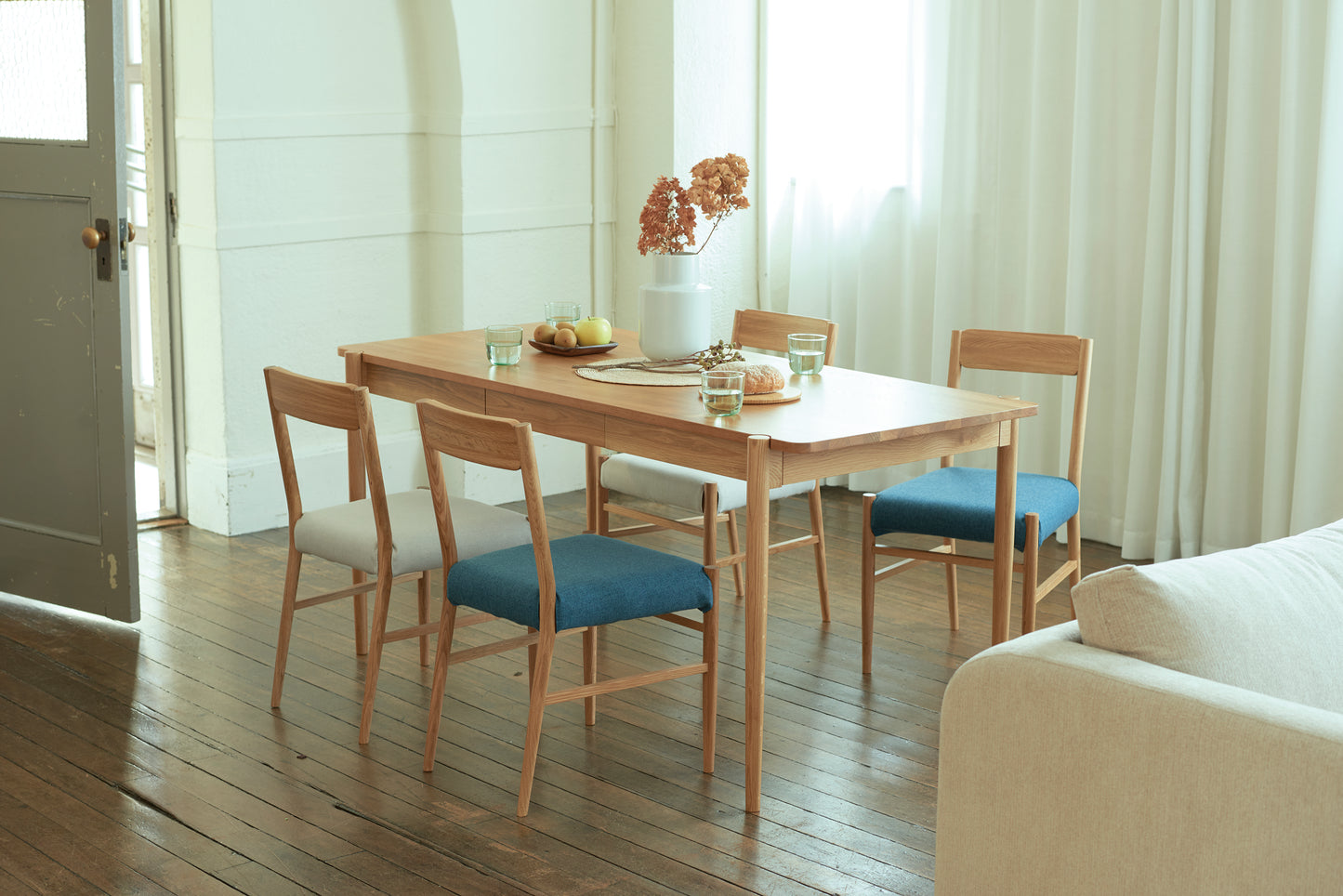 【SIEVE】dent dining table Lsize/デントダイニングテーブル Lサイズ